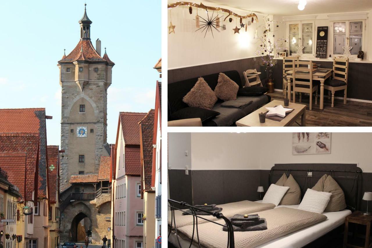 Ferienwohnung Muss - Rothenburg ローテンブルク・オプ・デア・タウバー エクステリア 写真